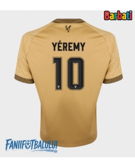 Crystal Palace Yeremy Pino #10 Tricou Fotbal Replică 2025-26 Barbati Deplasare